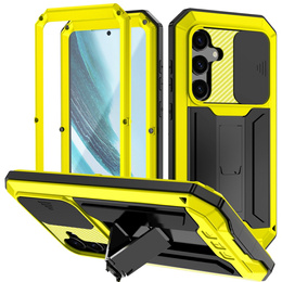 Бронированный чехол для Samsung Galaxy S25+ Plus, R-JUST, жёлтый