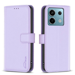 Чохол-сумка для Xiaomi Redmi Note 13 Pro 5G, BINFEN Wallet, фіолетовий