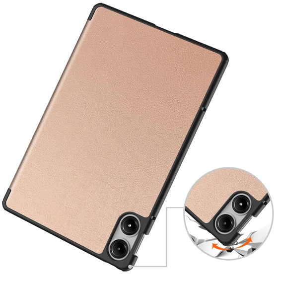 Чехол для Xiaomi Redmi Pad Pro / Xiaomi Poco Pad, Smartcase, розовый rose gold