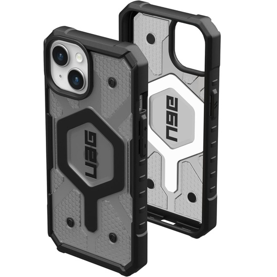 Чехол Urban Armor Gear до iPhone 15 Pro, Pathfinder MagSafe, серый