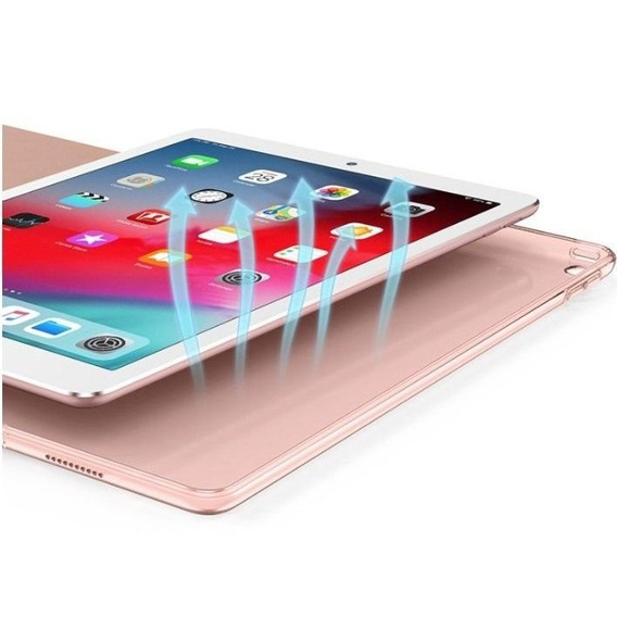 Чохол для iPad 7/8/9 10.2 2019/2020/2021, Smartcase, рожевий rose gold