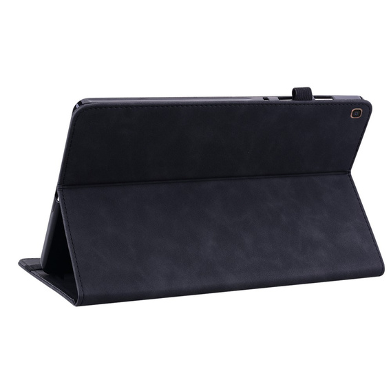 Чехол до Samsung Galaxy Tab S6 Lite, Wallet Pen Slot, чёрный