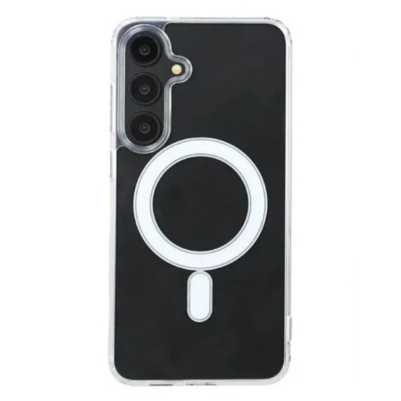 Чехол для Samsung Galaxy S25 FE, гибридный чехол Fusion Hybrid, для MagSafe, прозрачный