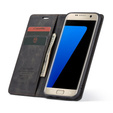 Чохол-сумка для Samsung Galaxy S7 Edge, Leather Wallet Case, чорний