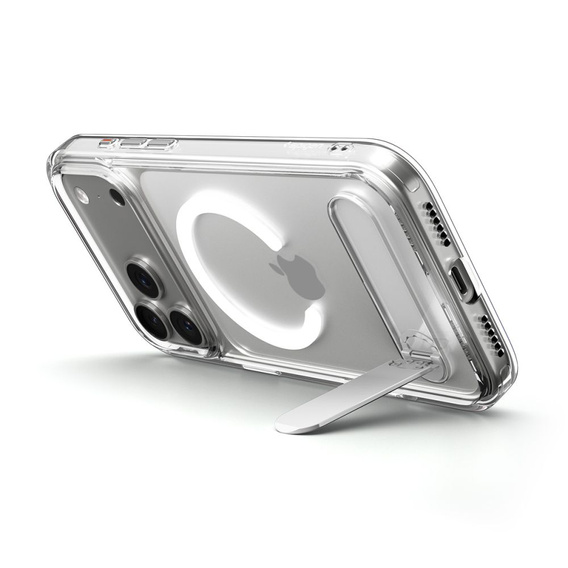 Чехол Spigen Ultra Hybrid "S" MagSafe для iPhone 17 Pro, прозрачный / белый