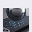 NILLKIN Чохол для iPhone 15 Pro, CamShield Carbon Case, чорний