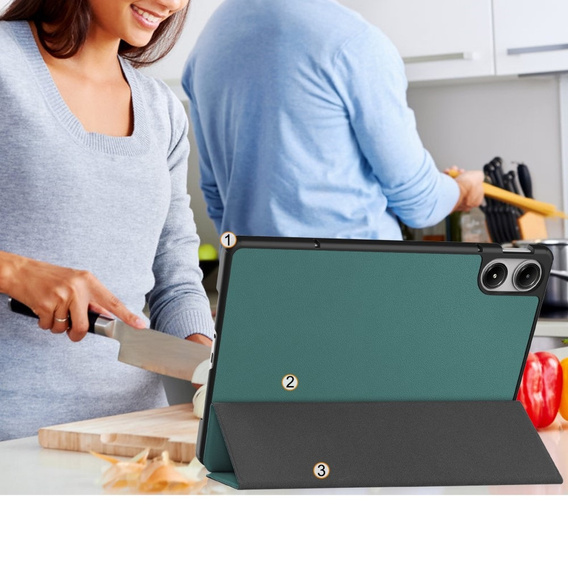 Чехол для Xiaomi Redmi Pad Pro / Xiaomi Poco Pad, Smartcase, зелёный