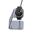 Алюминиевая USB док-станция для Garmin Fenix 7/7S/7X/6/6X/6S, серый