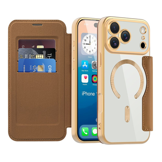 Флип-кейс Wallet MagSafe RFID с защитой камеры для iPhone 17 Pro Max