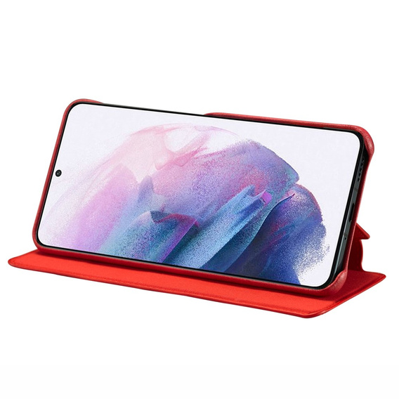 Чохол-книжка для Samsung Galaxy S22+ Plus 5G, LC.IMEEKE, червоний