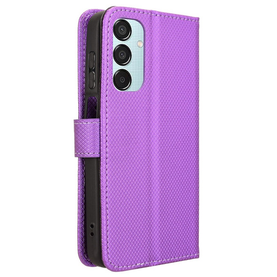 Чохол-книжка для Samsung Galaxy M15 5G, Wallet Smart Magnet, фіолетовий