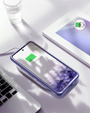 Чoхол до Samsung Galaxy S22, Suritch Full Body Marble, фіолетовий