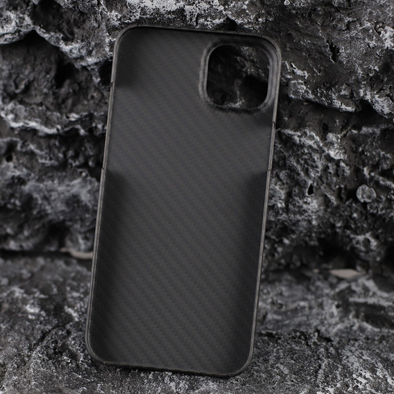 Чехол для iPhone 14, Aramid Fiber Cover, чёрный