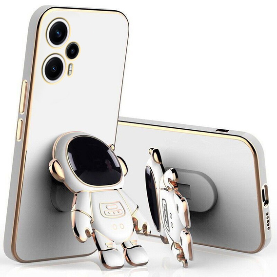 Чехол до Xiaomi Poco F5, Astronaut, белый