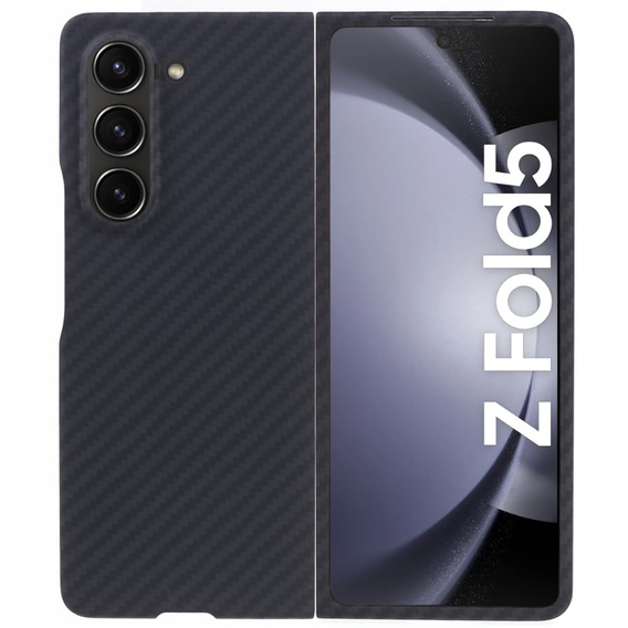 Чехол для Samsung Galaxy Z Fold5 5G, Aramid Fiber Cover, чёрный