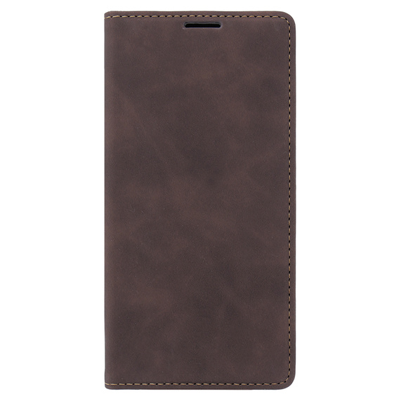 Чехол для Xiaomi 13T / 13T Pro, ERBORD Vintage, бумажник с клапаном, кофе