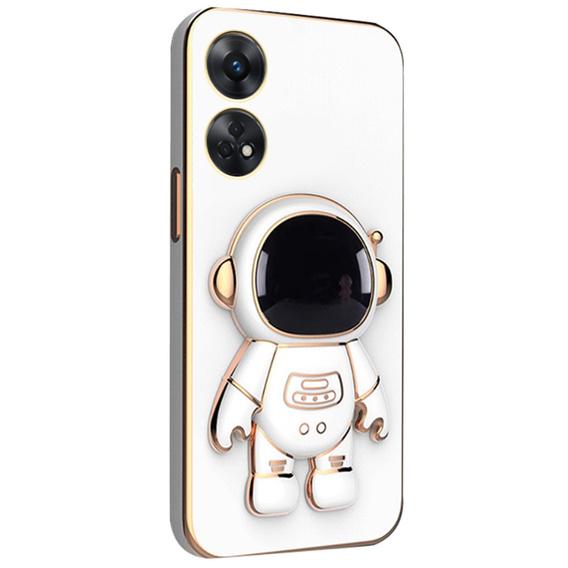 Чoхол до Oppo Reno8 T, Astronaut, білий