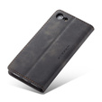 Чехол CASEME для iPhone 7/8/SE 2020/SE 2022, Leather Wallet Case, чёрный