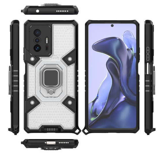 Панцирный чехол Honeycomb для Xiaomi 11T / 11T Pro, White