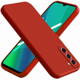 Чoхол до Samsung Galaxy S21 FE, Silicone Lite, червоний