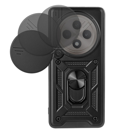 Чохол NOX Camera Slide Oppo Reno 12FS / Oppo Reno 12F, CamShield Slide, чорний