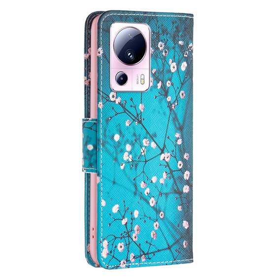 Чохол-книжка для Xiaomi 13 Lite, Wallet, sakura, м'яти