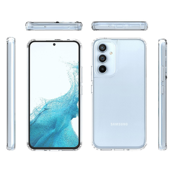 Чехол до Samsung Galaxy A54 5G, Fusion Hybrid, прозрачный