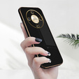 Чехол для Honor Magic 6 Lite 5G, Glamour CamShield, чёрный