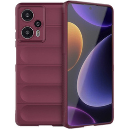 Чехол до Xiaomi Poco F5 5G, Gaming Shockproof, бордовый