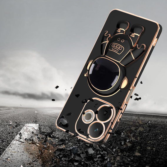 Чoхол до Oppo A5 Pro 5G, Astronaut, чорний