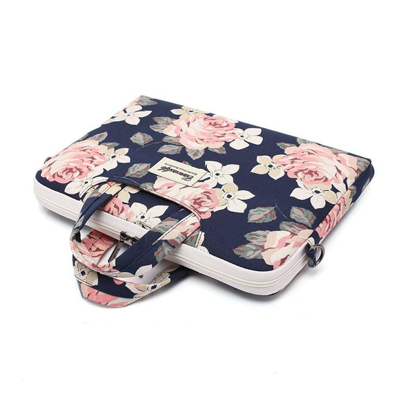Canvaslife Briefcasе Чохол для MacBook Pro 15/Pro 16 2019 - navy rose