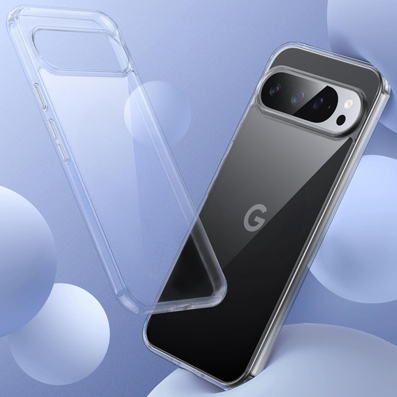 Чoхол до Google Pixel 9 / Google Pixel 9 Pro, Fusion Hybrid, прозорий