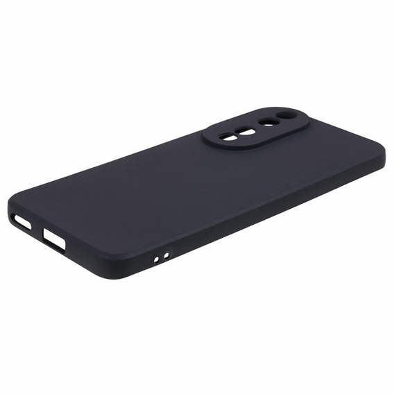 Силиконовый чехол для Honor 90, тонкий, черный