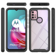 Чехол для Motorola Moto G10 / G20 / G30, Shockproof, с пленкой, синий
