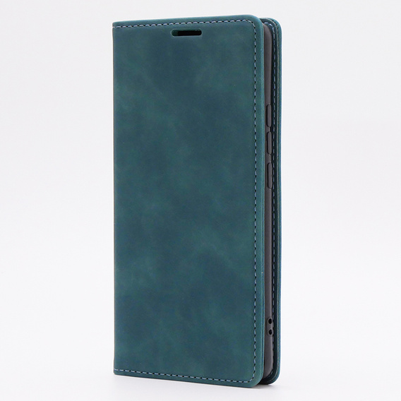 Чехол для Oppo Reno 10 / 10 Pro, ERBORD Vintage, бумажник с клапаном, синий