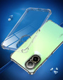 Чехол для Realme C67 4G, Anti-Shock, прозрачный + стекло 9H
