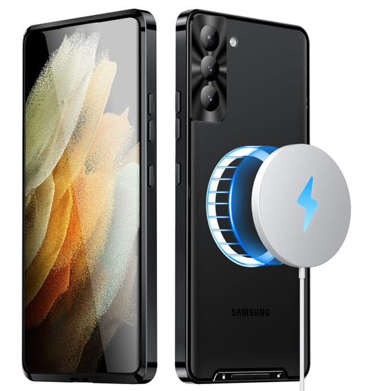 Защитный чехол для камеры Samsung Galaxy S21 FE 5G, CamShield MagSafe, прозрачный / черный