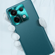 Шкіряний чохол для Xiaomi Redmi Note 13 5G, leather hybrid, зелений