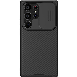 Чохол NILLKIN для Samsung Galaxy S24 Ultra, Silicone CamShield Case for MagSafe, чорний