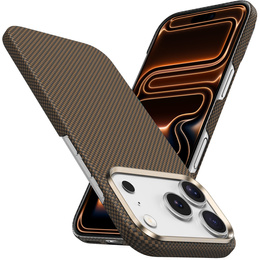 Чехол BENKS Kevlar для Samsung Galaxy S25 Ultra, для MagSafe, Carbon Fiber, чёрный