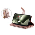 Откидной чехол для Xiaomi 14T, Wallet Zipper Pocket, розовый