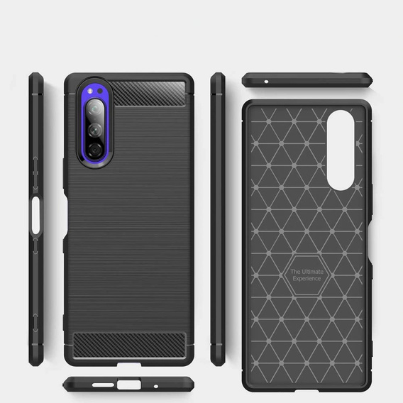 Чoхол до Sony Xperia 5 III 5G, Carbon, чорний