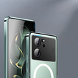 Защитный чехол для камеры Xiaomi 13T / 13T Pro, CamShield MagSafe, прозрачный / зеленый