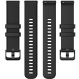 Силиконовый ремешок 18mm до Garmin Vivomove 3S / Vivoactive 4S, Black