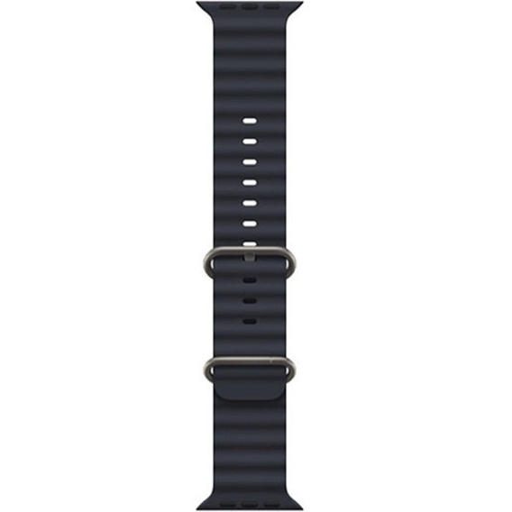 Силиконовый ремешок Apple Watch Ultra 49mm, Midnight Black
