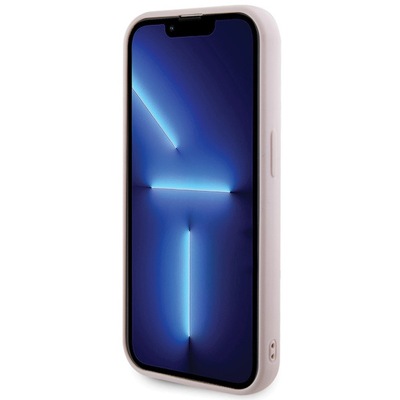 Чехол Guess Quilted Metal Logo для iPhone 15 Pro