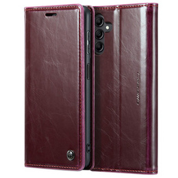 Флип-кейс CASEME для Samsung Galaxy A34 5G, Waxy Textured, красный