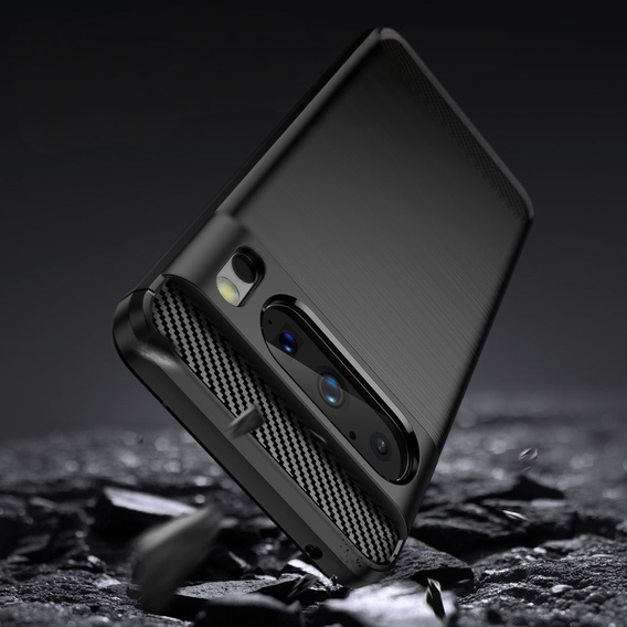Чехол до Google Pixel 8 Pro, Carbon, чёрный