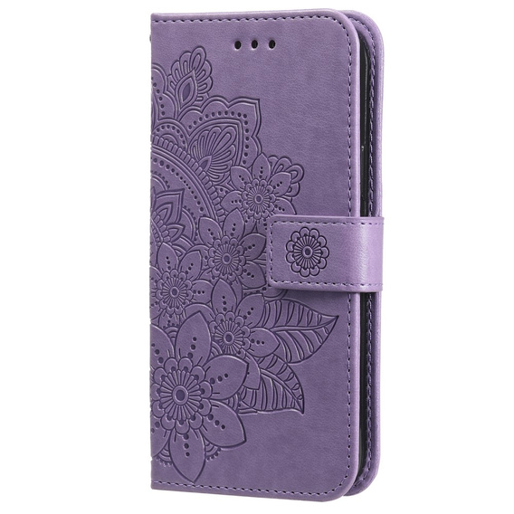 Чохол-книжка для Samsung Galaxy M34 5G, Mandala Flower, фіолетовий