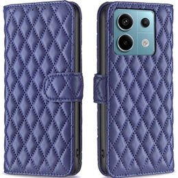 Откидной чехол для Xiaomi Redmi Note 13 Pro 5G, Wallet, BINFEN COLOR, синий